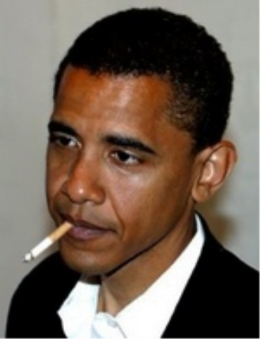 barack obama smoking pot. US President Barack Obama is